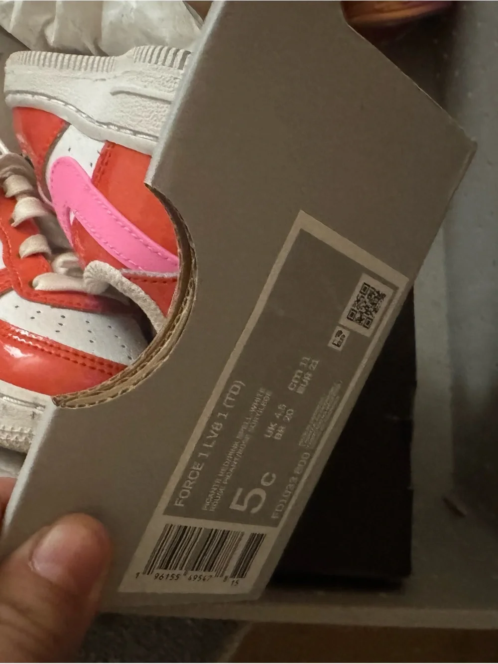 Nike Force 1 LV8 1. Toddler 5C